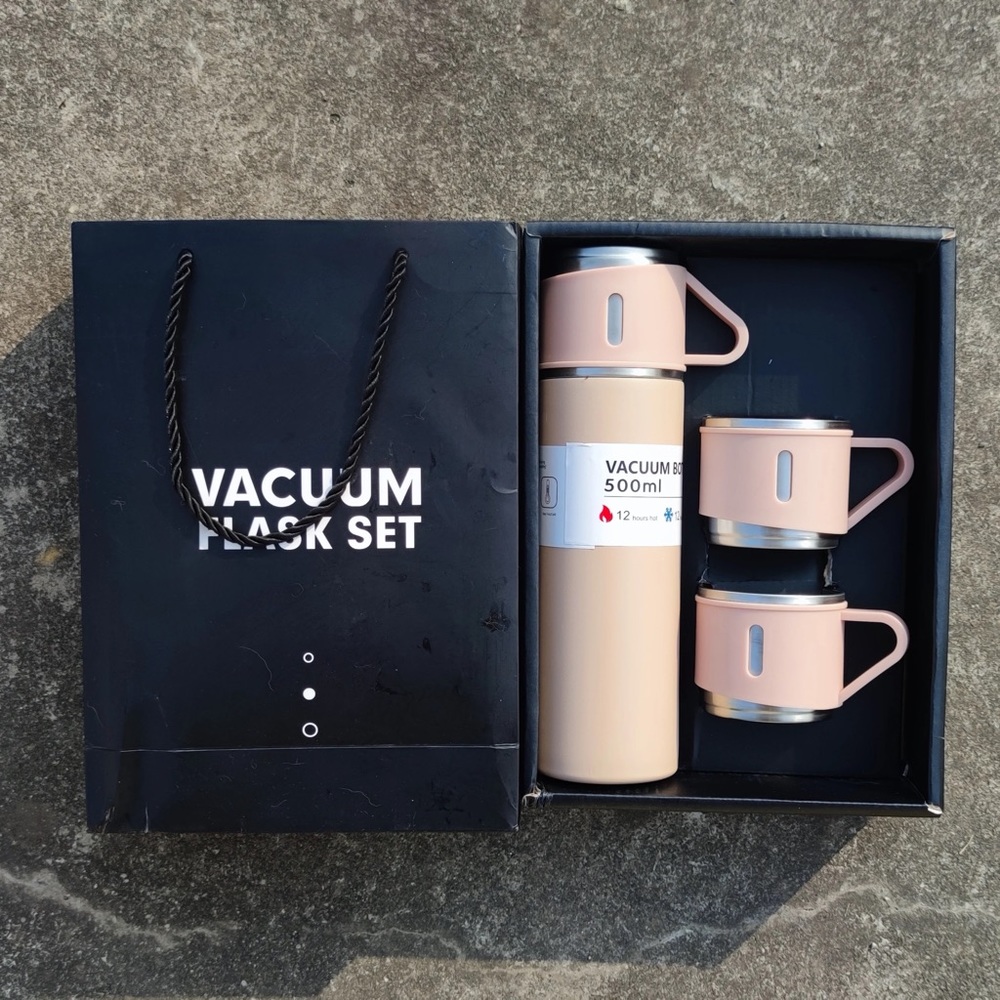 Stainless Steel Thermo with Cup for Coffee Hot drink and Cold drink water flask